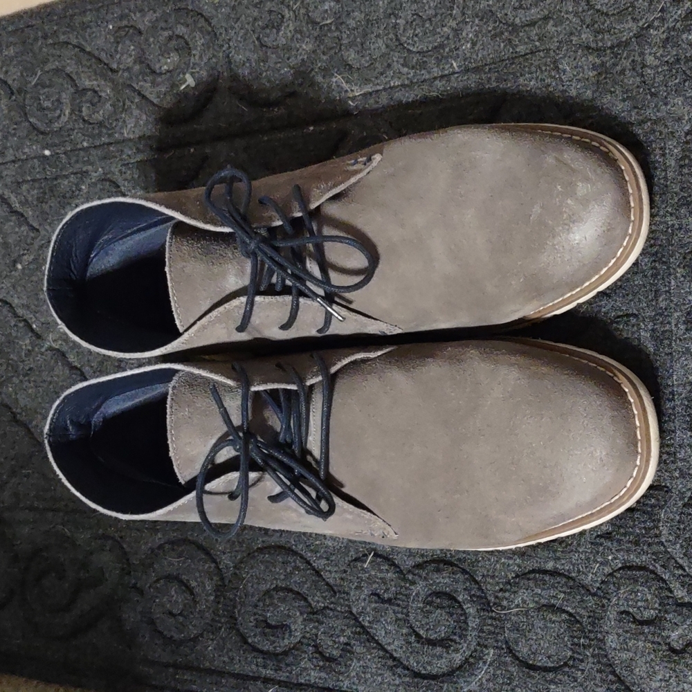 Leather Oxford dress shoes